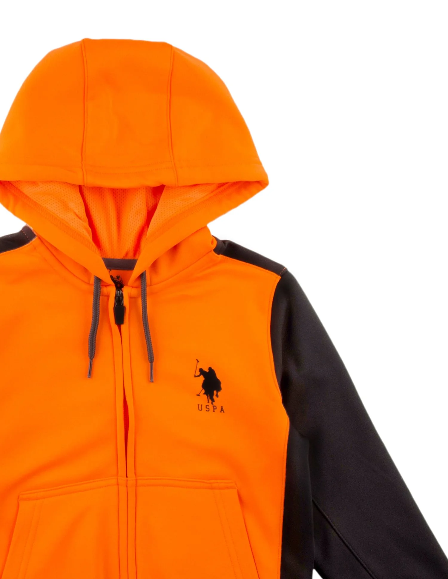 Boys Hooded Colour Blocked Sweatshirt - Image 3
