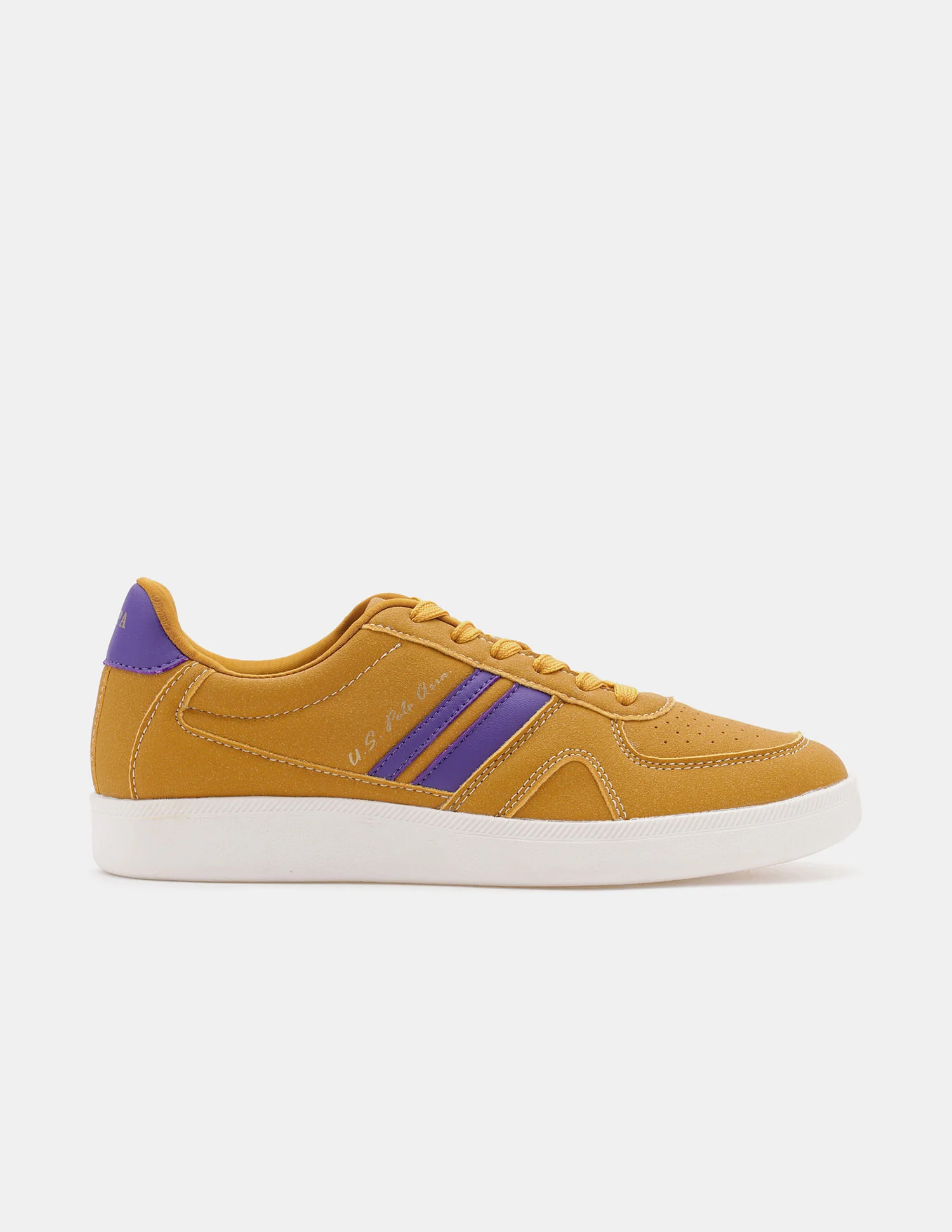Women Round Toe Edda Striped Sneakers - Image 5